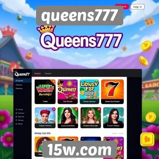 Análise da interface de usuário do Queens777